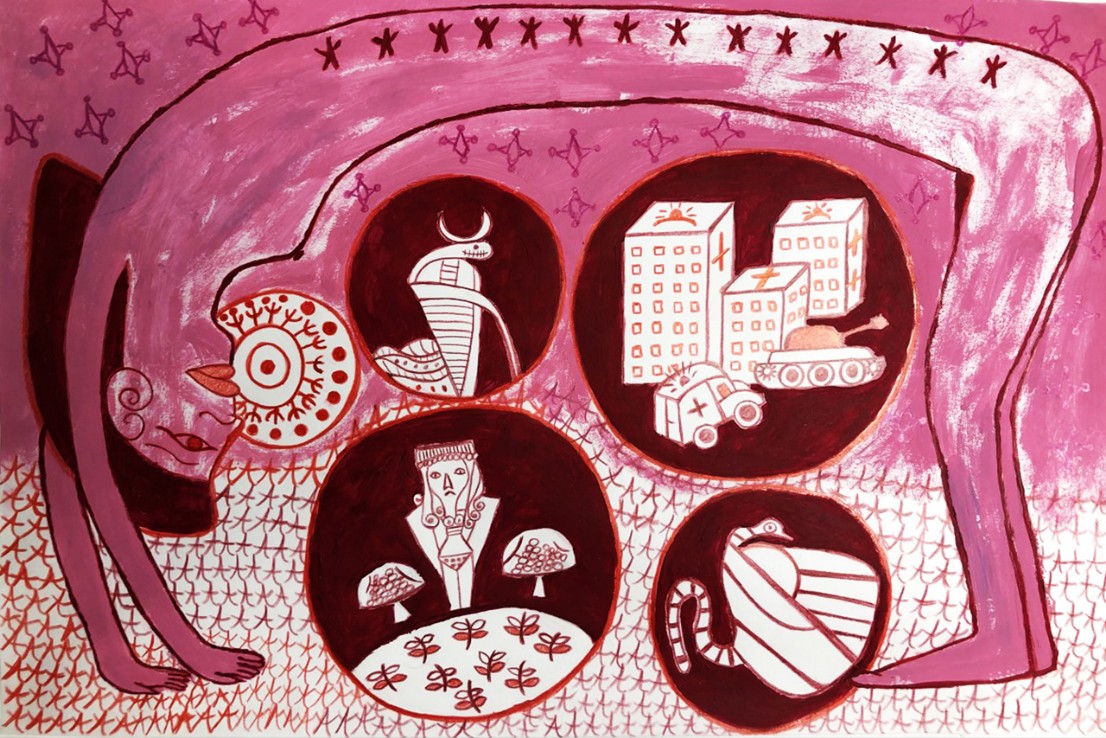 un murale dedicato alla donna